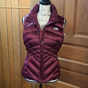 The North Face down fitted vest